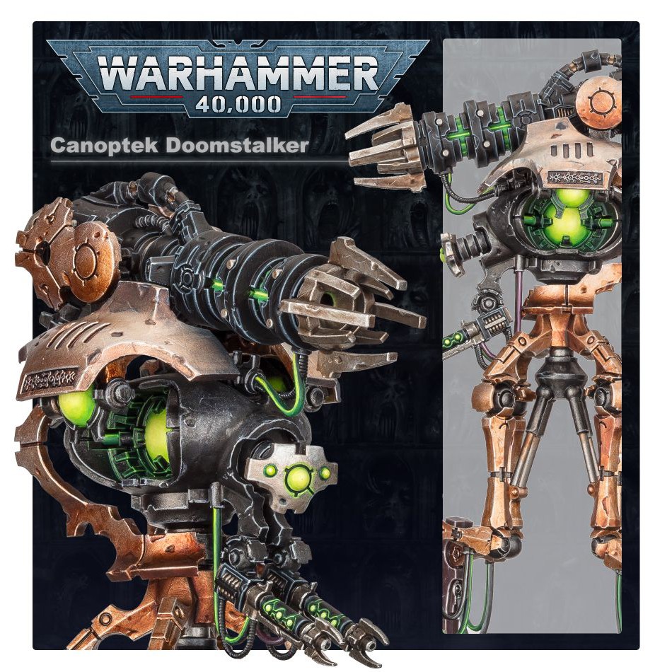 [GWพร้อมส่ง] Warhammer 40K : NECRONS CANOPTEK DOOMSTALKER โมเดลเกมสนามจำลอง - รูปที่ 2