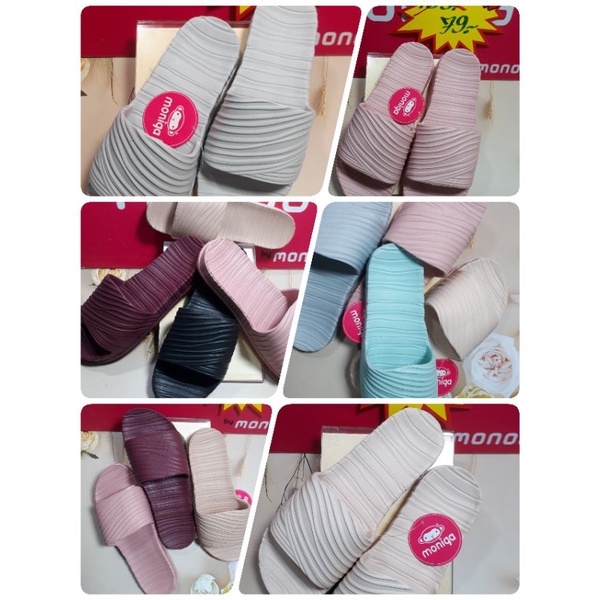 รองเท้า สวม MONOBO moniga 10.3 ลายน้ำ สวยเด่น