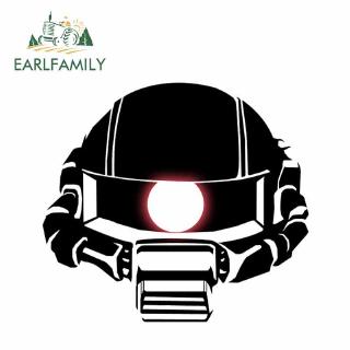 EARLFAMILY สติกเกอร์ ลาย GUNDAM สำหรับติดรถยนต์ ขนาด 13*9.8 ซม.