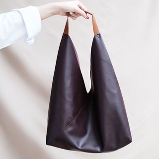 Whyte Sunday กระเป๋า รุ่น Leather Tote สี WINE