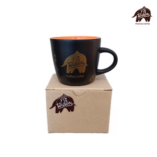 แก้วมัคสีดำ 4 ออนซ์ กาแฟพันธุ์ไทย (PunThai Coffee)