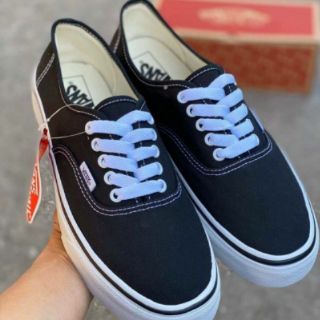 🛵 สินค้าพร้อมส่ง Vans เกรด A  สีดำพื้นขาวแถบดำsz.36 - 44