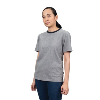 Han&amp;Co.Tactical-T Short Sleeve-Grey เสื้อยืดผ้าพื้นสีGrey(สีเทา) (Women)