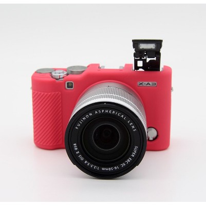 Case silicone Fuji XA3 XA10 Rose #0877