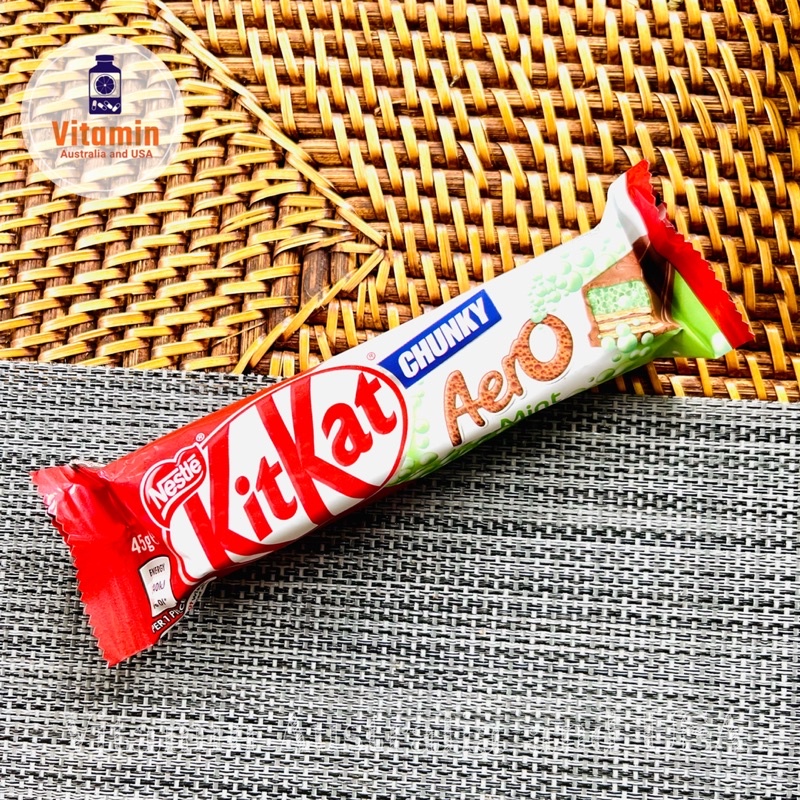 Kit Kat Aero Mint ขนาด 45g คิทแคท มิ้นต์ นำเข้าจากออสเตรเลีย Shopee