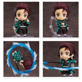 โมเดล ดาบพิฆาตอสูร Kimetsu No Yaiba  Nendoroid China Version ทันจิโร่ น่ารัก เปลี่ยนหน้า+ท่าทางได้