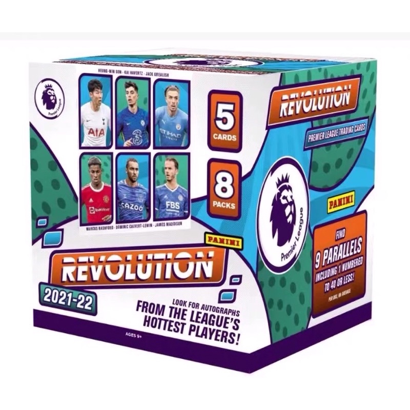 การ์ดสะสมฟุตบอล 2021-22 Panini Revolution Premier League