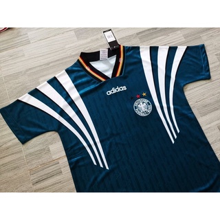 GERMANY away kit RETRO 1996 เสื้อเยอรมันนี ย้อนยุค 1996