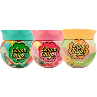 [มาใหม่ หอมมาก] Chupa Chups เจลหอมปรับอากาศเฟรชไทม์ 155 g มีให้เลือก 3 กลิ่น หอมมาก สินค้าลิขสิทธิ์แท้ สีสันสดใส