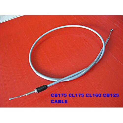 CLUTCH CABLE LIGHT "GREY" Fit For HONDA CB175 CL175 CL160 CB125 // สายคลัทช์ "สีเทา"