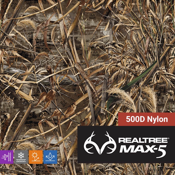 ผ้าCordura500DRealtree_Max-5เคลือบสารกันน้ำ_10000mm_ใช้ทำเต้นท์_เสื้อผ้าเดินป่า_กระเป๋า_ฟลายชีท_น้ำหนักเบาเหนียวมาก