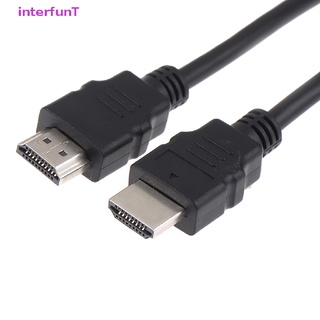 [InterfunT] สายเคเบิลเชื่อมต่อวิดีโอ 0.5 1 1.5 ม. HDMI 1080P [ใหม่]