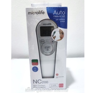 เครื่องวัดอุณหภูมิ เทอร์โมมิเตอร์ ยิงหน้าผาก ระบบอินฟาเรด MICROLIFE รุ่น NC200 Infrared Forehead Thermometer