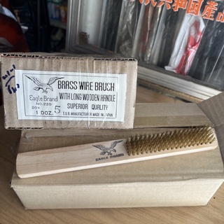 พร้อมส่ง!!! แปรงทองเหลือง5แถว (Eagle Brand) Brass Wire Brush