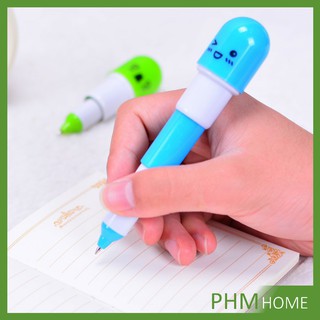 เครื่องเขียนสําหรับเด็ก เครื่องเขียน ปากกา ปากกาแคปซูล ปากกาหน้ายิ้ม capsule ballpen