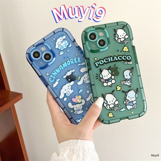 SANRIO เคสโทรศัพท์มือถือแบบนิ่ม กันกระแทก ลายการ์ตูนซานริโอ้ ซินนาม่อนโรล สําหรับ IPhone14promax 13 12Pro MAX 12 11Promax X XS XSMAX XR