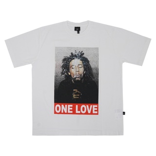 เสื้อยืดวินเทจเสื้อยืด พิมพ์ลาย Mf MUSIC ARTIST MARLEY Boy ONE LOVE โอเวอร์ไซซ์S-5XL