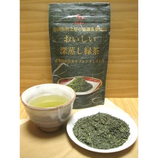 SHIZUOKA FUKAMUSHICHA 100g, Sencha blended Kyoto Matcha, Japanese Leaf Green Tea, ชาเขียวญี่ปุ่น 100 กรัม 100 กรัม