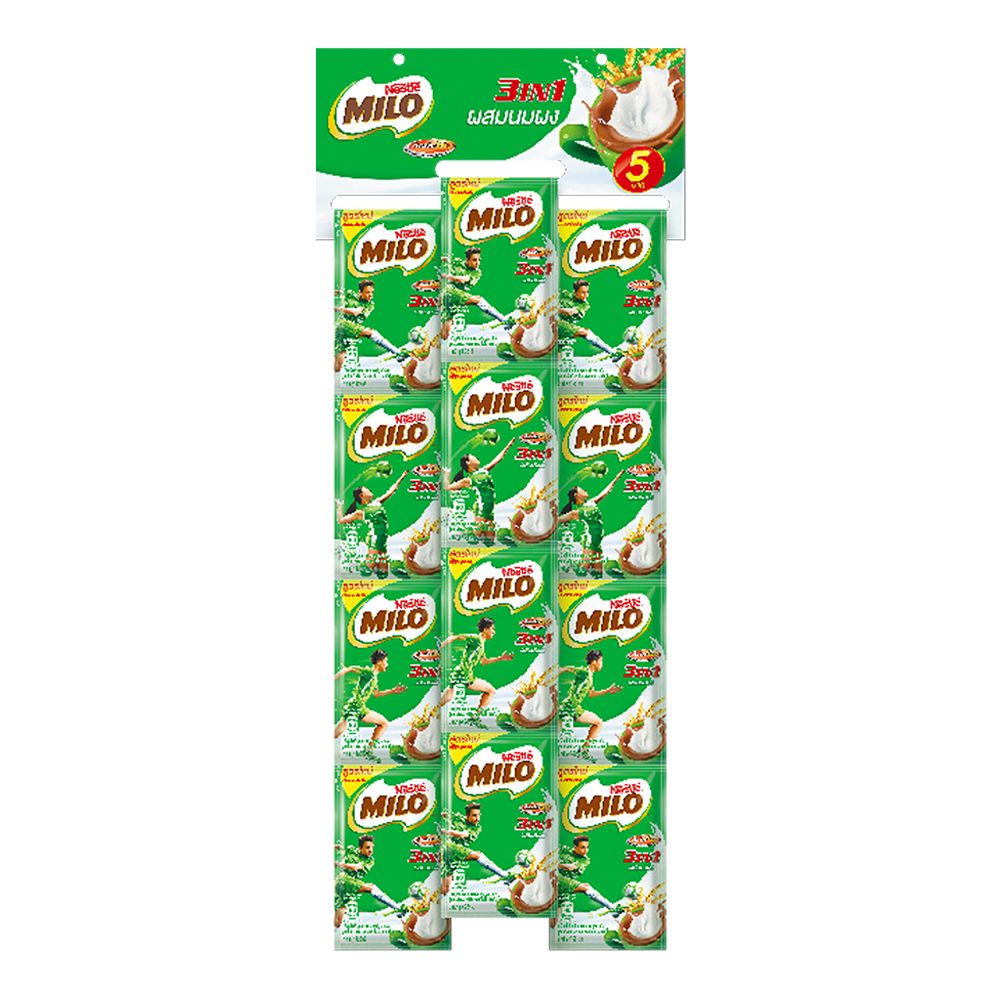 เนสท์เล่ ไมโล 3อิน1 แอคทิฟ-โก **เเพ็ค18กรัมx24ซอง** - รูปที่ 2