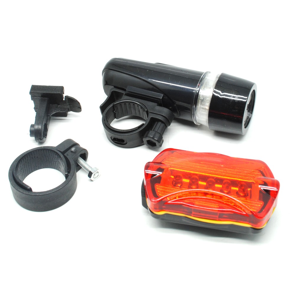 ไฟหน้าและไฟท้ายจักรยาน Powerbeam 5 LED - HB-618