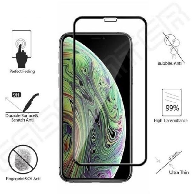 ฟิล์มกระจกเต็มจอ iPhone 6/6+/6s/6s+/7/8/X/Xs/11