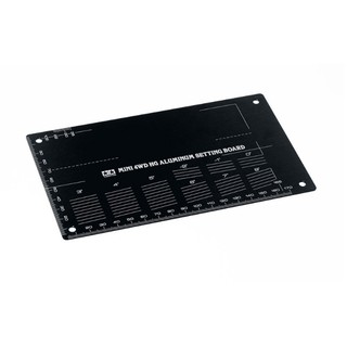 Tamiya 95507 Mini 4WD HG Aluminum Setting Board (Black)