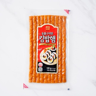 Ham for Kimbab แฮมสำหรับคิมบับ(ข้าวปั้นเกาหลี) 100g