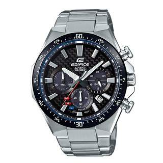 นาฬิกา Casio EDIFICE CHRONOGRAPH Carbon Fober&amp;Solar Powered รุ่น EQS-800CDB-1AV ของแท้ รับประกัน 1 ปี