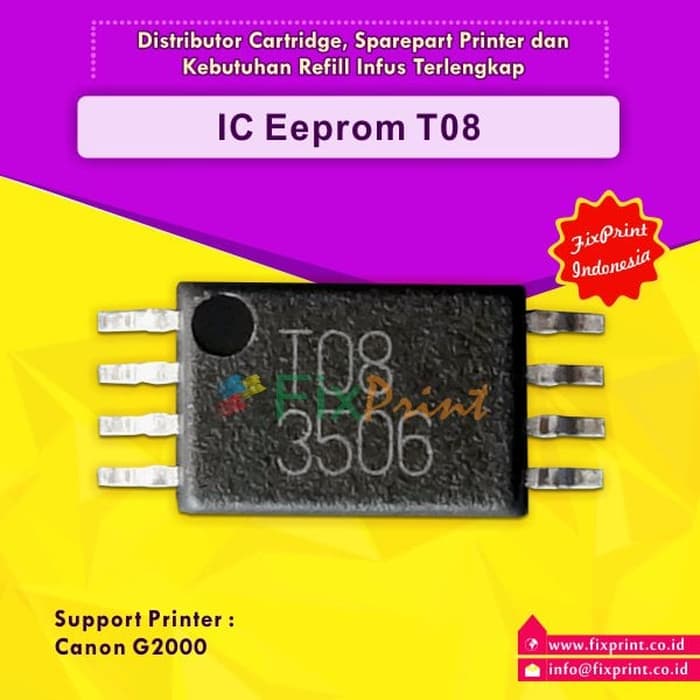 Canon G2000 Eprom IC- Canon G2000 FPTS2652 รีเซ็ต Eeprom IC