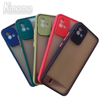 เคส เลนต์กล้อง ขอบสีหลังด้าน กันกล้อง Realme Narzo 50 50i 50A Prime C35 C30 9i 8i 8 9 Pro C25y C21y C25 C25s