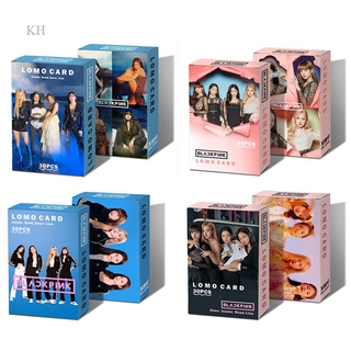 Kuhong Johniโฟโต้การ์ดBLACKPINK 30ชิ้น,คอลเลกชันต้อนรับปี2020เท่านั้นการ์ดโลโม่