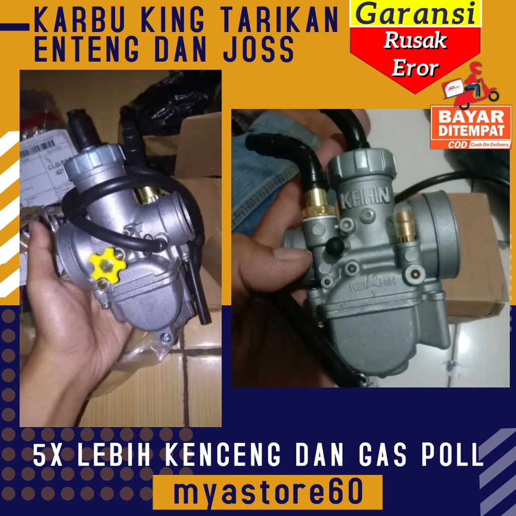 King Pe 24 Pe 26 Pe 28 คาร์บูเรเตอร์ Rx King PE24 PE26 PE28