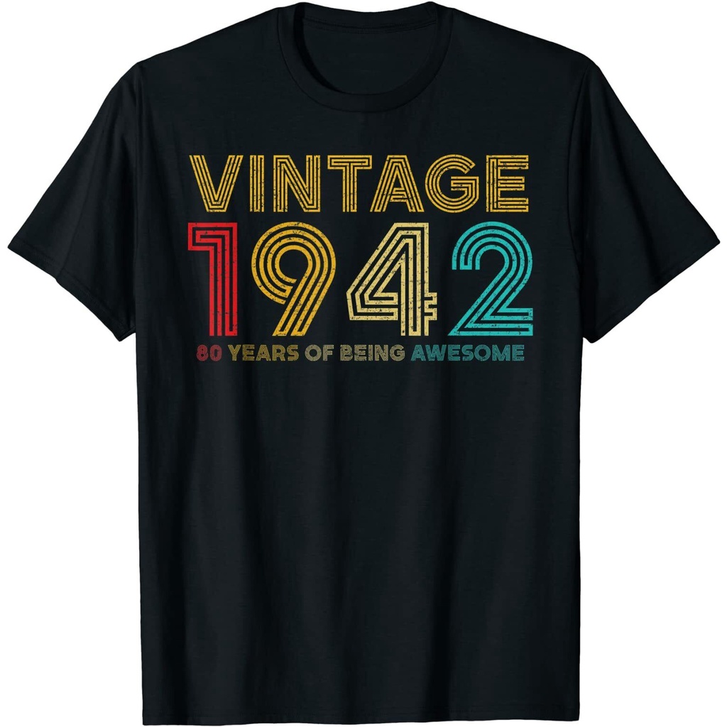 New 80 Year Old Vintage 1942 Limited Edition 80Th Birthday T-Shirt