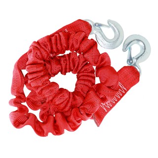 สายลากรถพร้อมตะขอ 4 ตัน (สีแดง) แข็งแรง ยืดหยุ่น Tow Rope 3 TON (red)