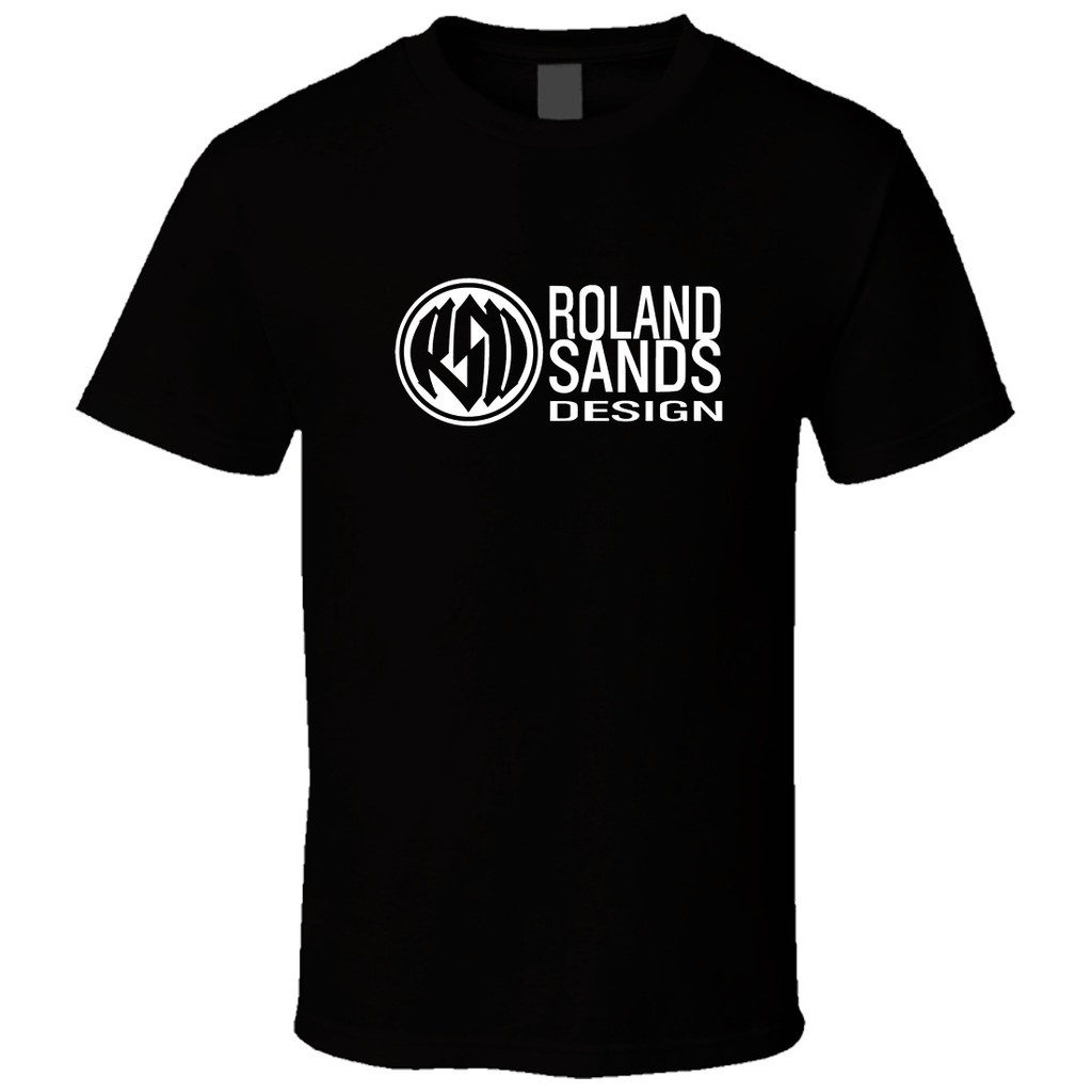 เสื้อยืดคอกลมผ้าฝ้าย 100% Red Roland Sands 5 สําหรับผู้ชาย ...