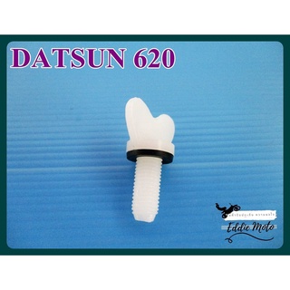 DATSUN NISSAN 620 WATER TAP SET LONG PLASTIC "WHITE"  // ก๊อกถ่ายน้ำ ตัวยาว นิสสัน ดัสสัน พลาสติก สีขาว อย่างดี