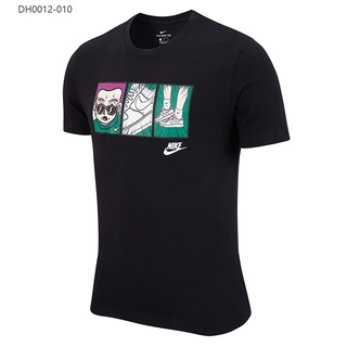 [S-5XL] Nike GKcbkd29EA เสื้อยืดลําลอง ผ้าฝ้าย ระบายอากาศ ใส่สบาย แฟชั่น สําหรับผู้ชาย