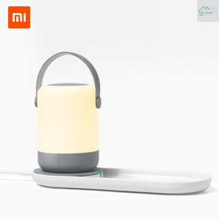 อุปกรณ์ชาร์จแบบไร้สายสําหรับ xiaomi youpin zhiji night light 10 w 5v 2a