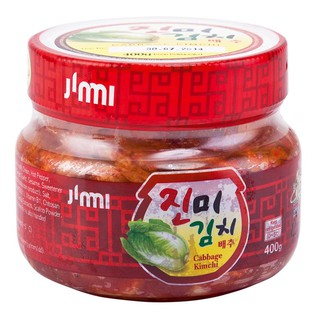 🚚💨พร้อมส่ง!! จินมี่ กิมจิผักกาดขาว 400 กรัม Cabbage Kimchi 400 g*1