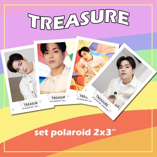 TREASURE - second step เซตรูปโพลารอยด์ 2x3 นิ้ว (4ใบ) kpop