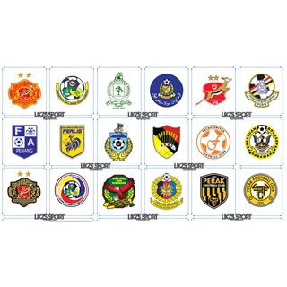 League Club (B) ป้ายโลโก้ HD รีดติดป้าย คลับ สัญลักษณ์ลีก สถานที่ โลโก้กดความร้อน