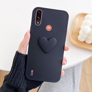 เคสโทรศัพท์มือถือ ซิลิโคนนิ่ม ลายหัวใจ สําหรับ Motorola Moto E5 E6 Play E6i E6s E7 Plus E7i Power E20 E30 E32 E32s E40