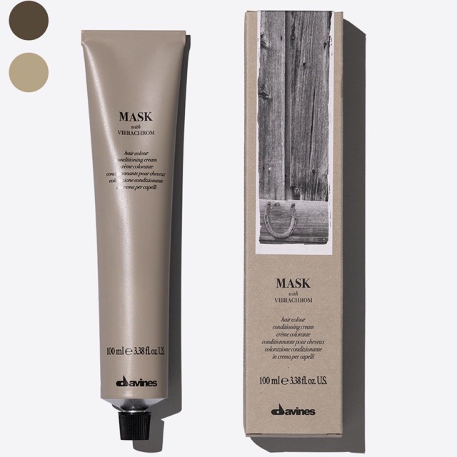 Davines Mask And Vibrachrom Hair color 100ml + Activator 20 (6%) 150ml