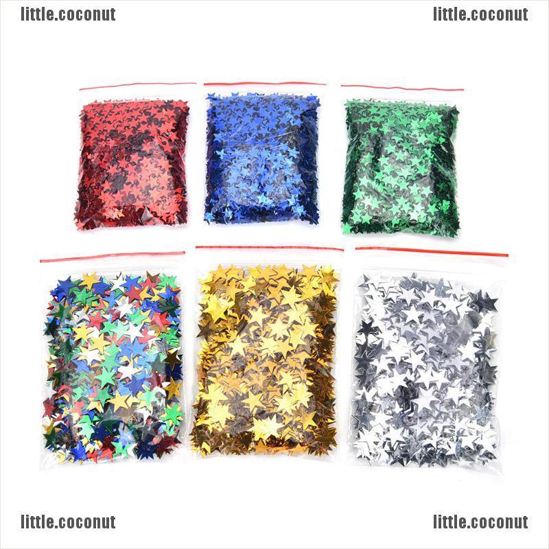 CONFETTI ( Coco ) คอนเฟตติรูปดาวสําหรับประดับตกแต่ง ราคา ถูกที่สุด ดีลบีเคเค รูปภาพหลัก