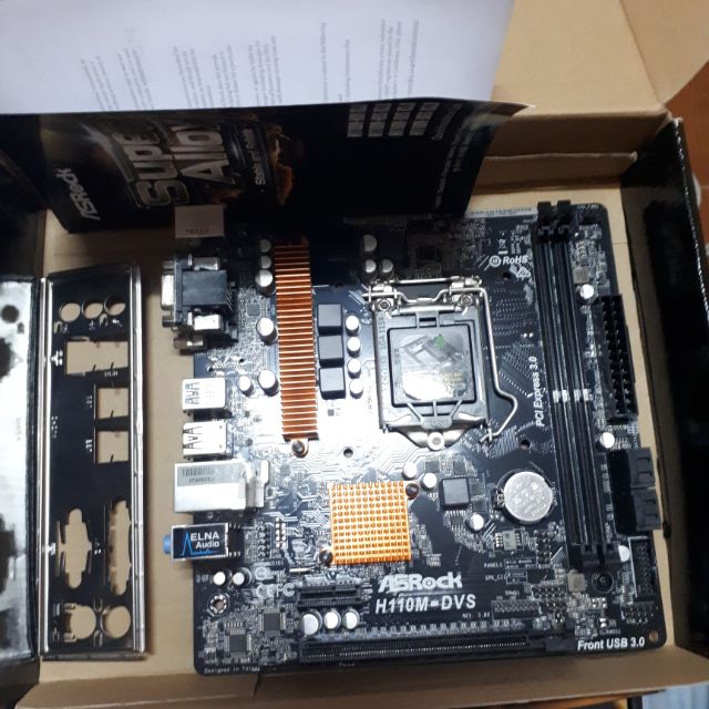 MAINBOARD (เมนบอร์ด) 1151 ASROCK H110M-DVS