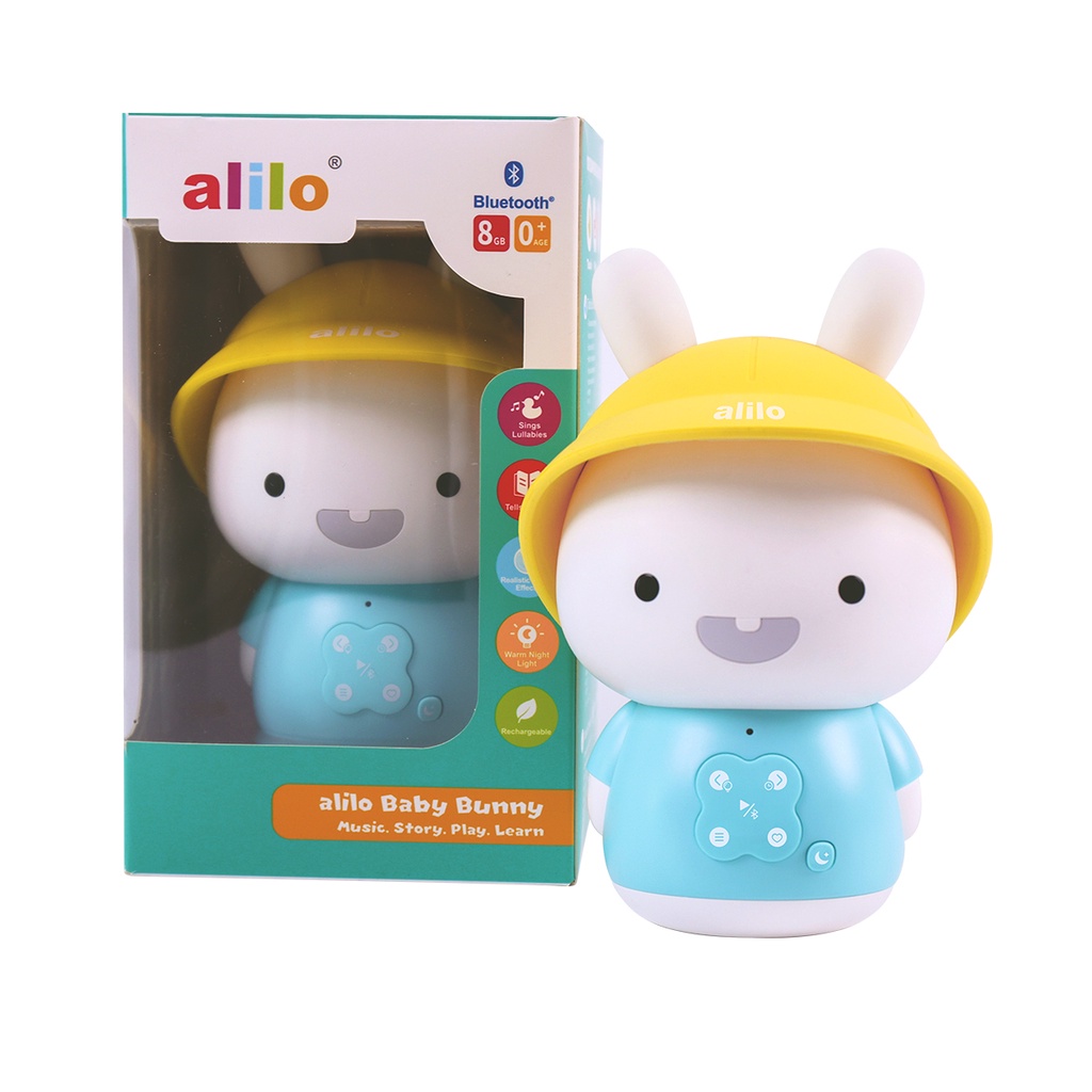 Alilo Baby Bunny G9S+ ของเล่นเด็กเล็ก เสริมพัฒนาการ มีไฟ มีเสียงดนตรี ซิลิโคนFood Gradeปลอดภัย