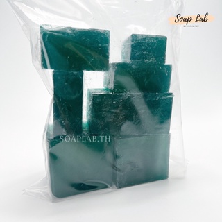 สบู่กลีเซอรีน - สบู่ชาเขียว (Green Tea Soap) ** คละไซส์, ขนาดบรรจุ: 1 กิโลกรัม**