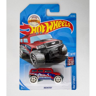 Hotwheels Rockster-Red color