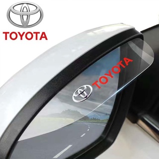 【Toyota】อุปกรณ์เสริมรถยนต์กระจกมองหลังกันฝนกันฝน 2 ชิ้นสําหรับ Toyota Vios Innova Hilux Fortuner