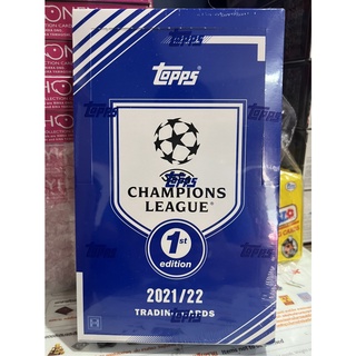 พร้อมส่ง !!! 2021-2022 Topps® UEFA Champions League 1st Edition Hobby Box